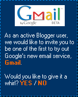 Gmail offer on blogger